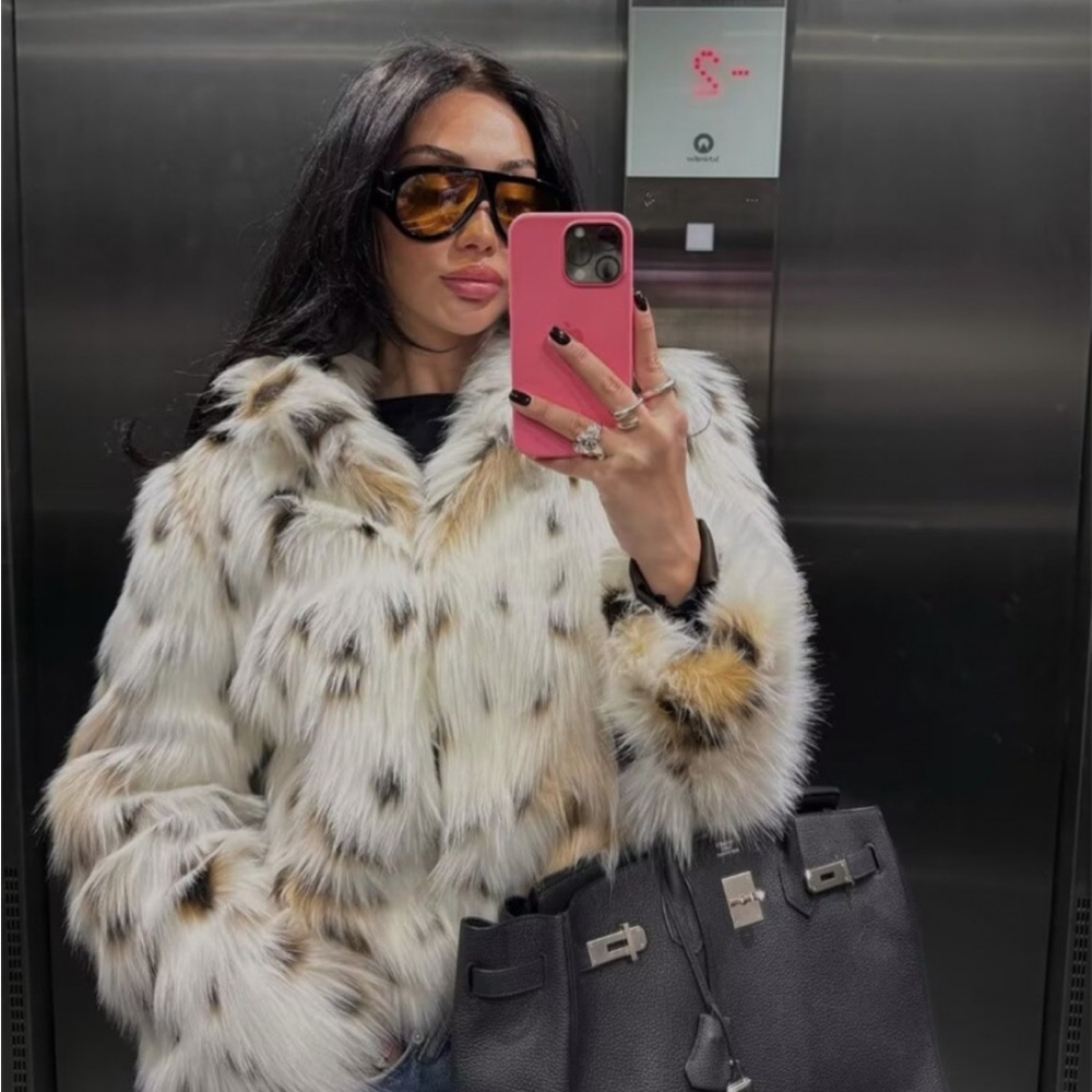 Zara Faux Fur Jacket FW Collection